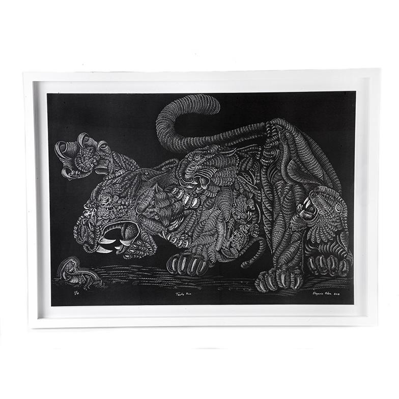 Te convertiras en Zopilote / Mexican Folk Art Painting Frame