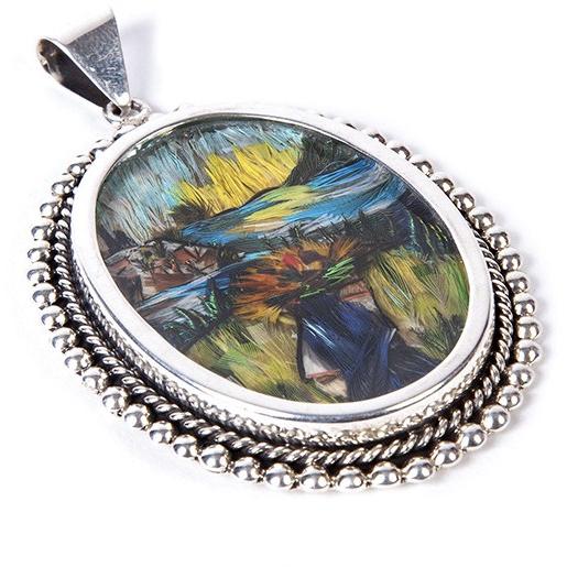 Camafeo Yunuen / Mexican Folk Art Silver Jewelry