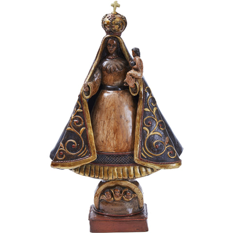 Virgen de la Caridad - Pottery & Ceramics - Mexican Folk Art Clay - Cactus Fine Art