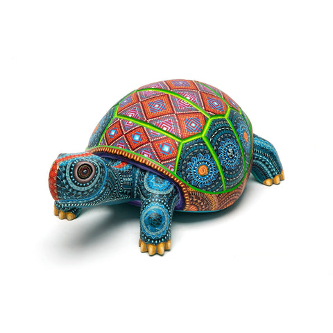 Tortuga Lomo de Diamante / Woodcarving Alebrije Mexican Folk Art Sculpture