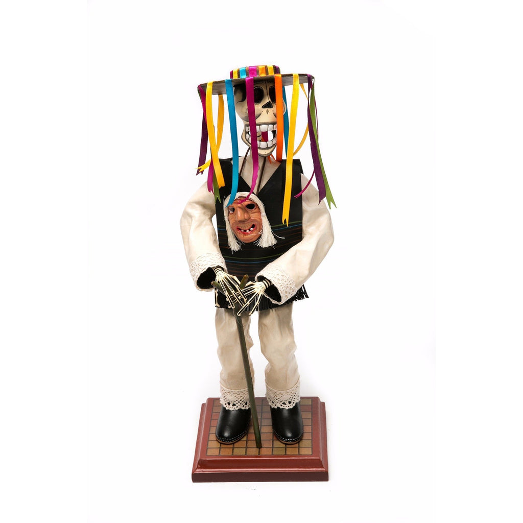 Viejito Danzando / Mexican Folk Art Carton Sculpture