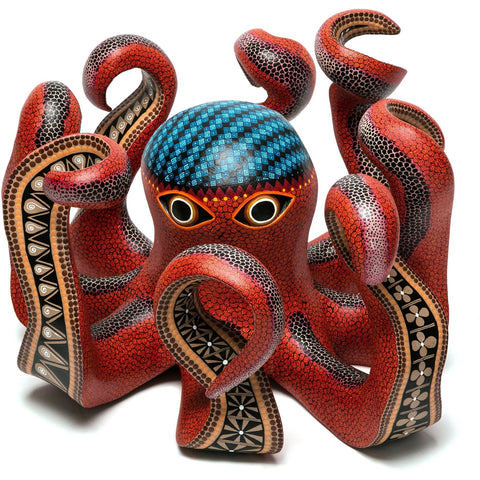 Guardian de las Profundidades / Woodcarving Alebrije Mexican Folk Art Sculpture