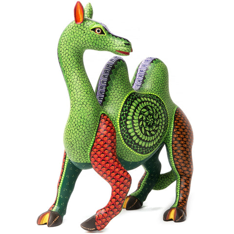Alegria del Desierto / Woodcarving Alebrije Mexican Folk Art Sculpture