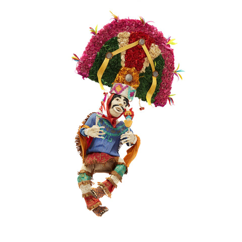 Danza de la Pluma - Corn Husk Doll - Mexican Folk Art | Cactus Fine Art