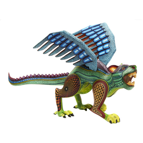 Fusion Jaguar - Aguila - Jaguar - Eagle Alebrije - Mexican Folk Art | Cactus Fine Art
