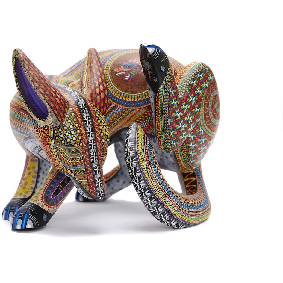 Coyote Rojo - Red Coyote - Mexican Folk Art | Cactus Fine Art