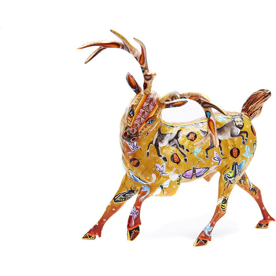 Venado Nahual - Nahual Deer Mexican Folk Art | Cactus Fine Art