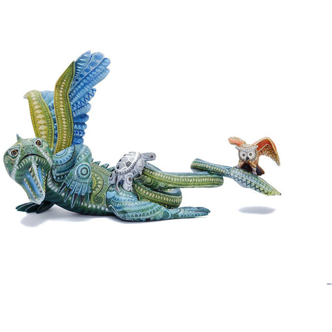 Iguana Amigable - Friendly Iguana - Mexican Folk Art | Cactus Fine Art