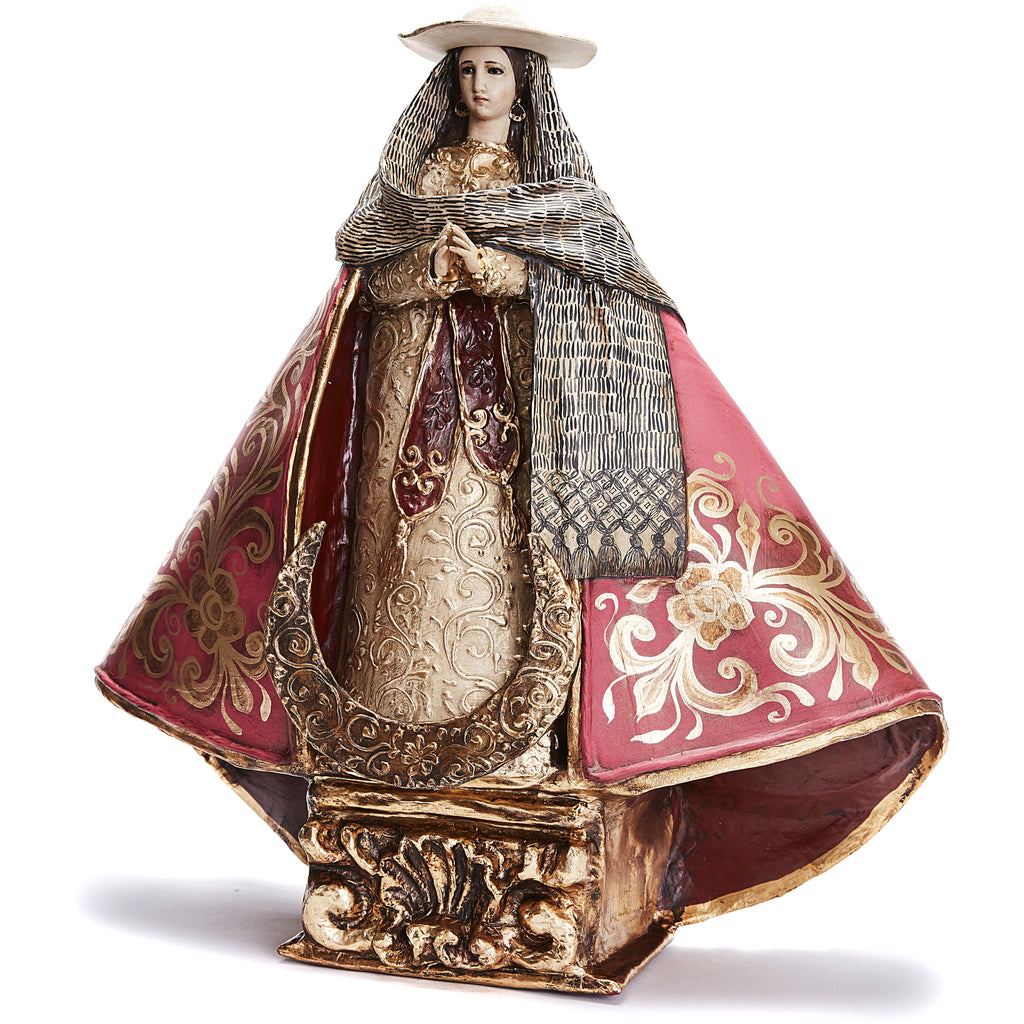 Virgen Peregrina - Crafts - Mexican Folk Art Paper - Cactus Fine Art