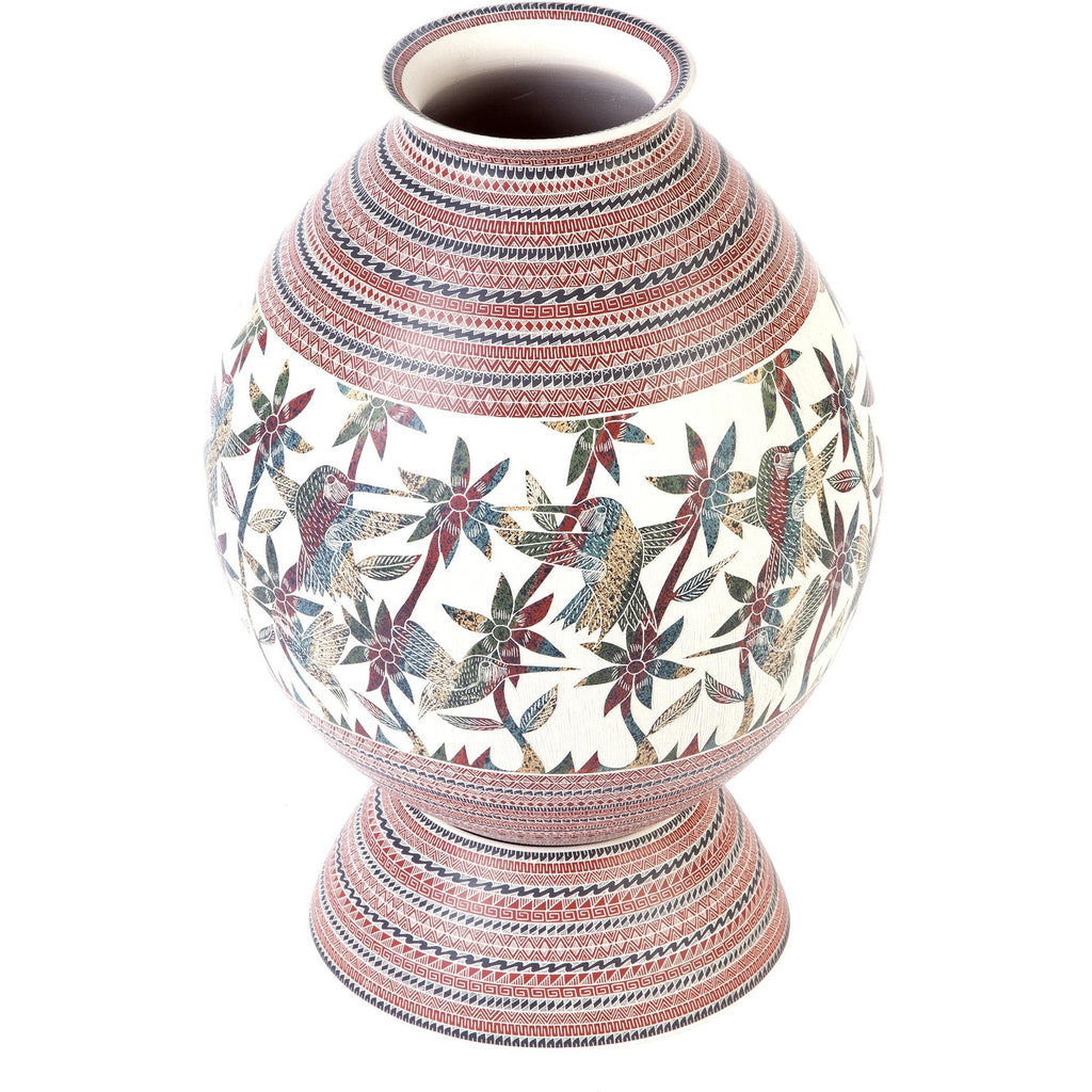 Vasija Multicolor / Ceramics Mexican Folk Art Mata Ortiz
