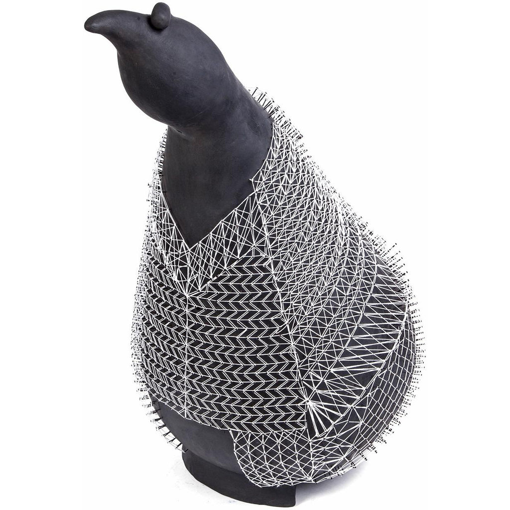 La Guajolota / Ceramics Black Clay Mexican Folk Art