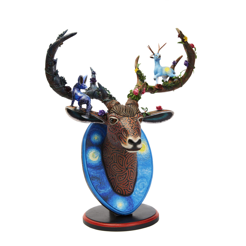 Historia de Venados - Deers Alebrije - Mexican Folk Art | Cactus Fine Art