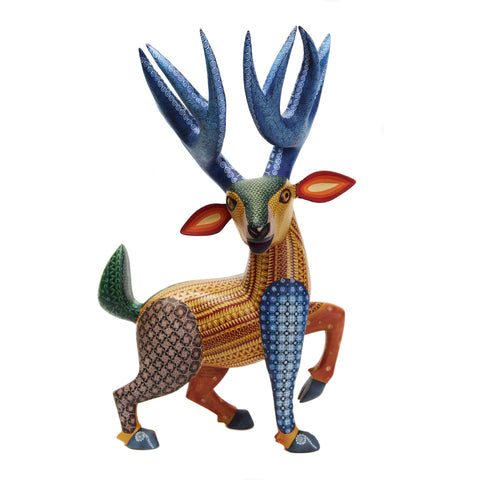 Venado Majestuoso - Deer Alebrije - Mexican Folk Art | Cactus Fine Art
