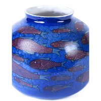 Cantaro con Peces Rojos / Ceramics Mexican Folk Art