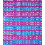 Tapete Miniatura Azul y Rosa / Textiles Mexican Folk Art Miniature Rug