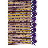Tapete Miniatura Morado y Amarillo / Textiles Mexican Folk Art Miniature Rug