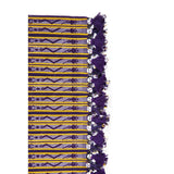 Tapete Miniatura Morado y Amarillo / Textiles Mexican Folk Art Miniature Rug