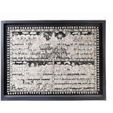 Ofrendas para mis muertos / Amate Paper Mexican Folk Art Painting Frame