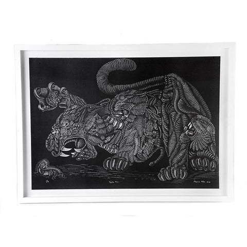 Te convertiras en Zopilote / Mexican Folk Art Painting Frame
