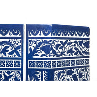 Baul con motivos de fauna y faenas del campo / Woodcarving Lacquer Mexican Folk Art