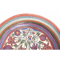 Charola Arcoiris y Flores / Ceramics Mexican Folk Art Clay