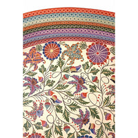 Charola Arcoiris y Flores / Ceramics Mexican Folk Art Clay