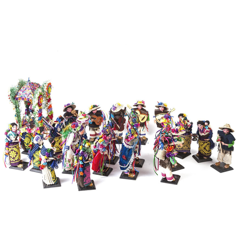 Procesión de Domingo de Ramos / Vegetable Fibers Mexican Folk Art