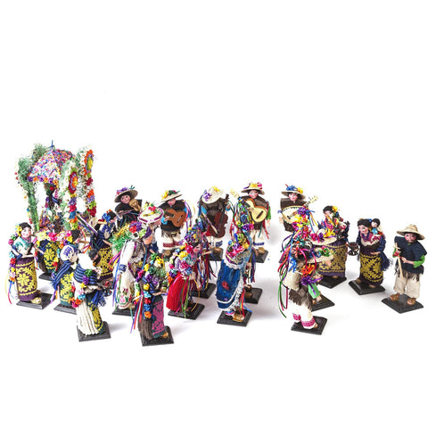 Procesión de Domingo de Ramos / Vegetable Fibers Mexican Folk Art
