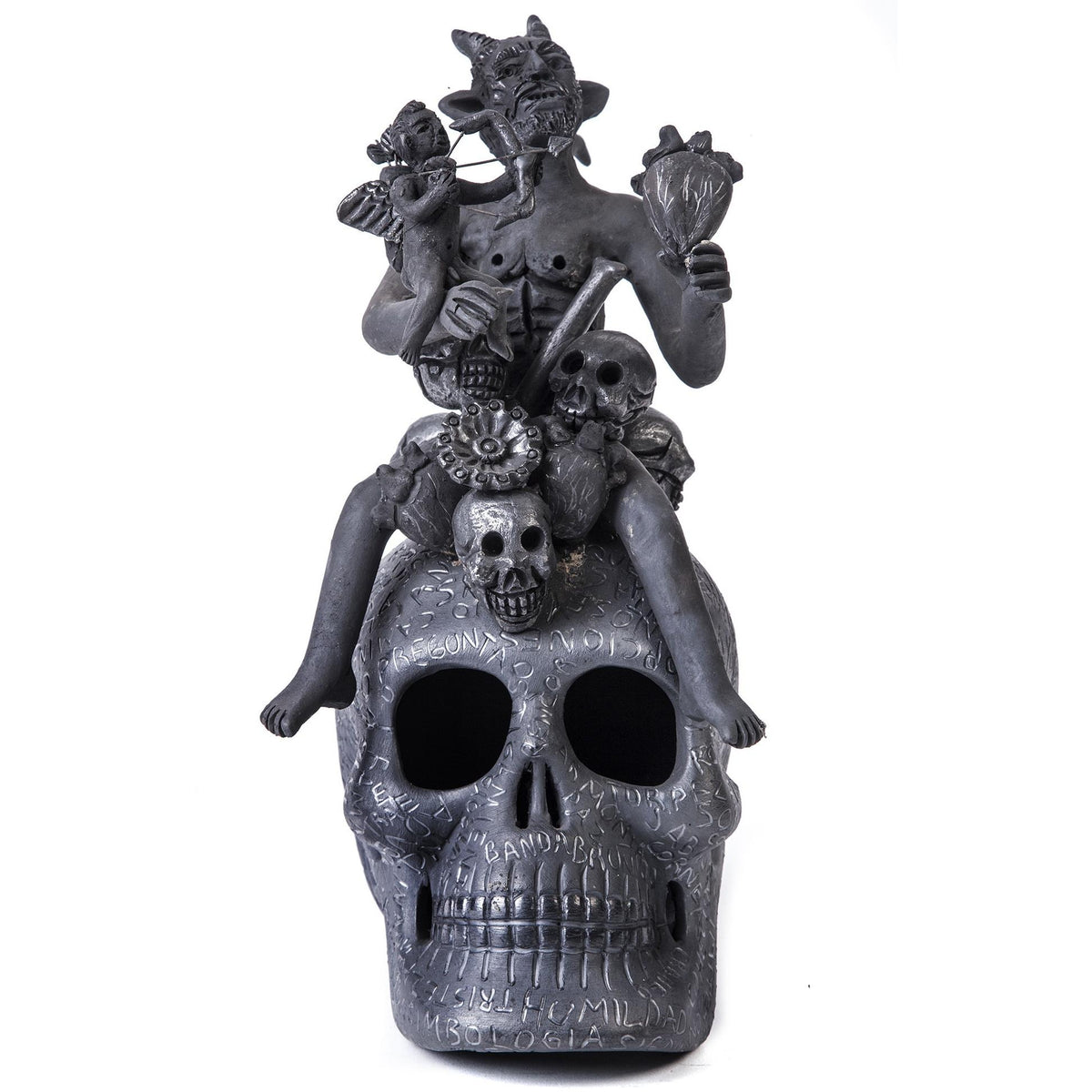 Dime tus Secretos / Ceramics Black Clay Mexican Folk Art