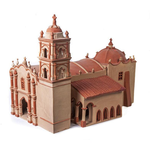 Iglesia San Miguel Aguasuelos / Ceramics Mexican Folk Art Clay