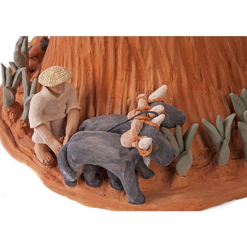 Historia del Maiz / Ceramics Mexican Folk Art Clay