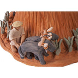 Historia del Maiz / Ceramics Mexican Folk Art Clay