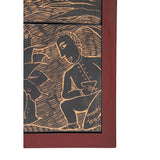 Historia del Mezcal / Ceramics Mexican Folk Art Clay Frame