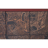Historia del Mezcal / Ceramics Mexican Folk Art Clay Frame