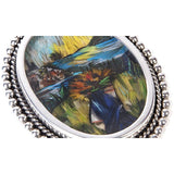 Camafeo Yunuen / Mexican Folk Art Silver Jewelry