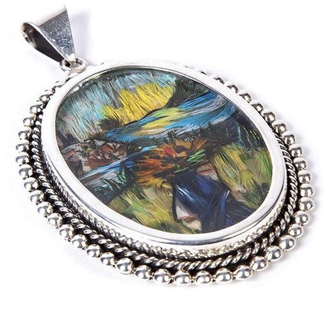 Camafeo Yunuen / Mexican Folk Art Silver Jewelry