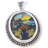 Camafeo Yunuen / Mexican Folk Art Silver Jewelry