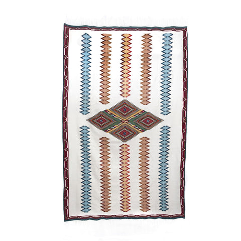Sarape Epoca de Maximiliano / Textiles Mexican Folk Art Serape