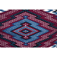 Sarape de Saltillo Azul / Textiles Mexican Folk Art Serape