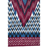 Sarape de Saltillo Azul / Textiles Mexican Folk Art Serape