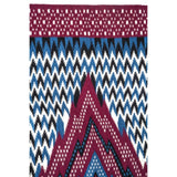 Sarape de Saltillo Azul / Textiles Mexican Folk Art Serape