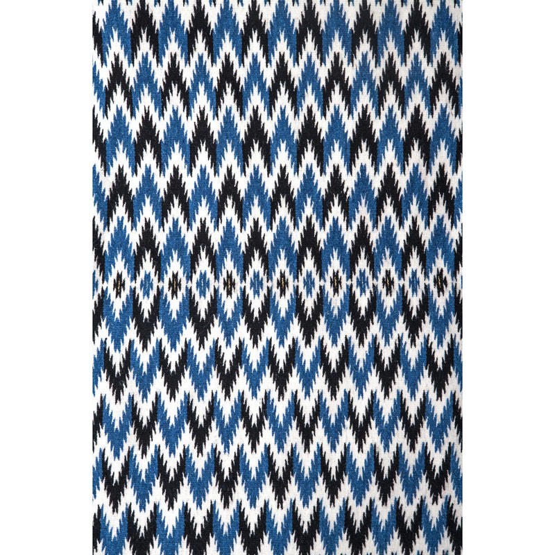 Sarape de Saltillo Azul / Textiles Mexican Folk Art Serape