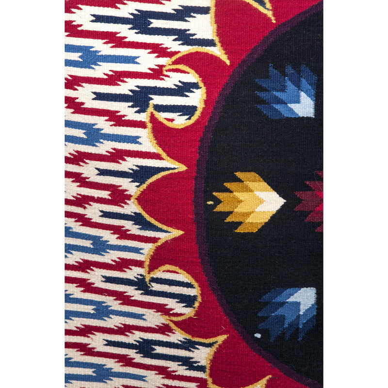 El Sol / Textiles Mexican Folk Art Rug