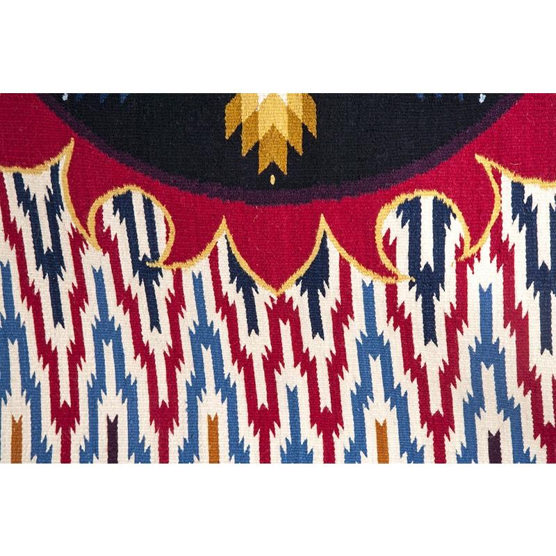 El Sol / Textiles Mexican Folk Art Rug
