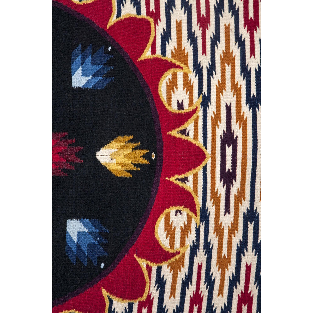 El Sol / Textiles Mexican Folk Art Rug