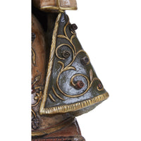La Virgen del Carmen - Pottery & Ceramics - Mexican Folk Art Clay - Cactus Fine Art
