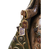 La Virgen del Carmen - Pottery & Ceramics - Mexican Folk Art Clay - Cactus Fine Art
