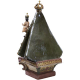 La Virgen del Carmen - Pottery & Ceramics - Mexican Folk Art Clay - Cactus Fine Art
