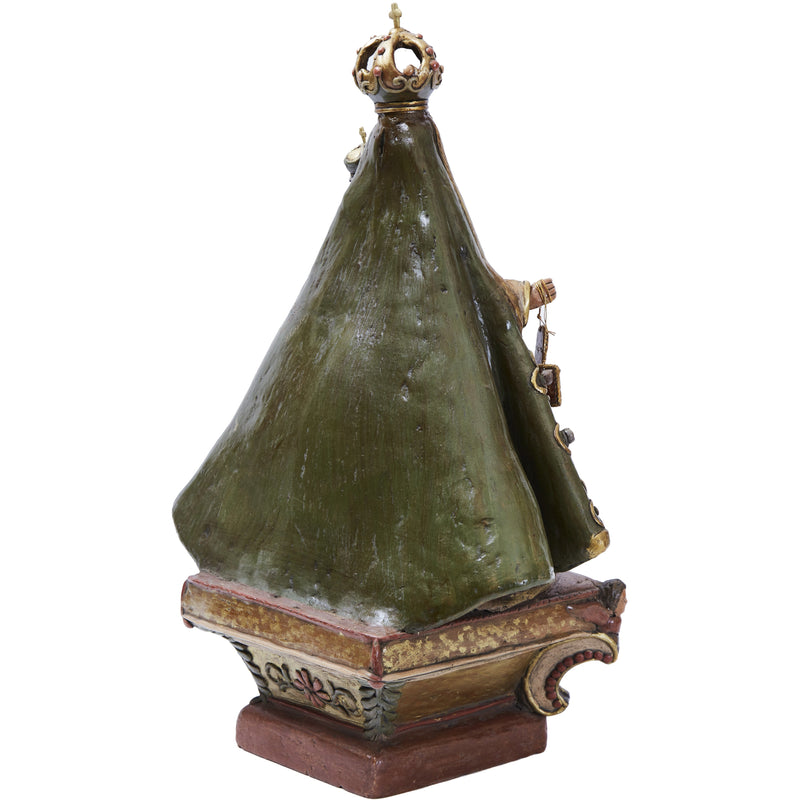 La Virgen del Carmen - Pottery & Ceramics - Mexican Folk Art Clay - Cactus Fine Art