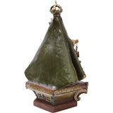 La Virgen del Carmen - Pottery & Ceramics - Mexican Folk Art Clay - Cactus Fine Art